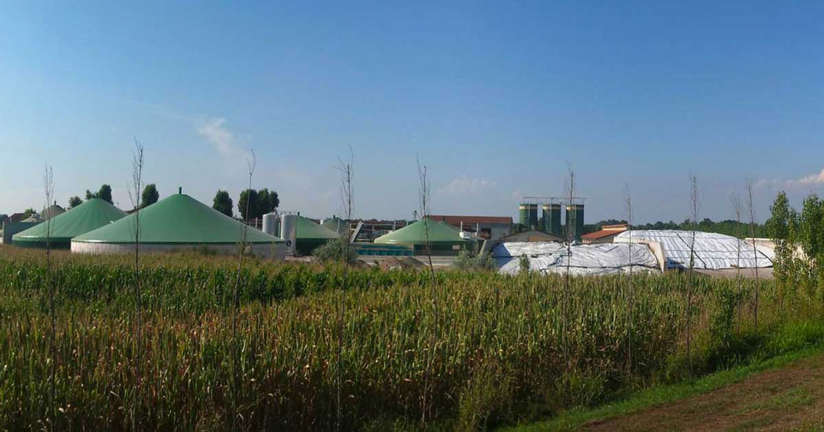 biogas production at farm