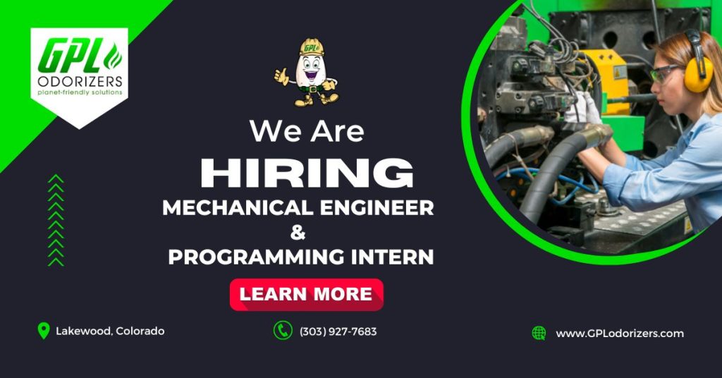 Job Openings | Mechanical Engineer and Programming Intern