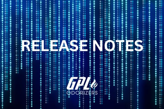 release-notes GPL Odorizers software release notes