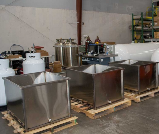 odorant tanks and containment skids